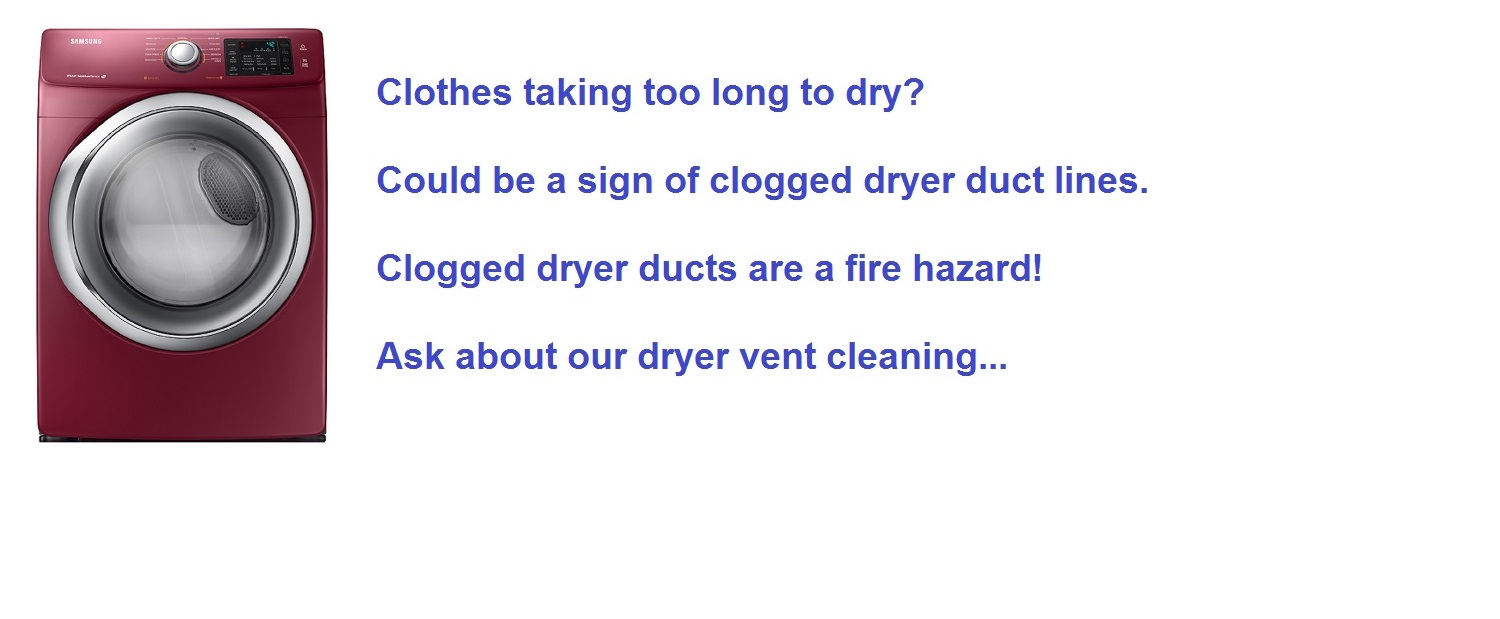 dryer vent cleaning in the South Southwest Chicago Suburbs